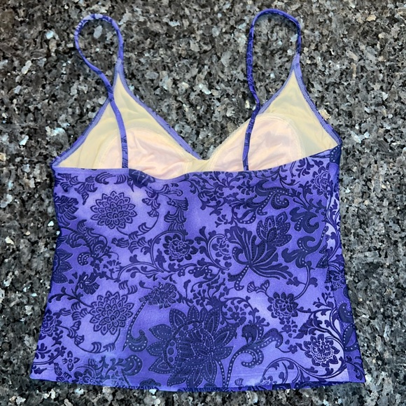Anne Klein New York Swim Suit Set (Bikini Bottoms and Tankini) - Gorgeous Purple - Picture 7 of 9